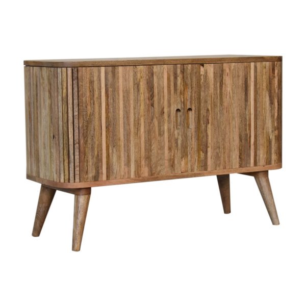 Solid Mango Wood Mokka Sideboard - Image 3
