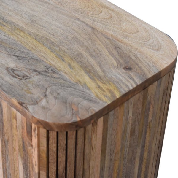 Solid Mango Wood Mokka Sideboard - Image 6