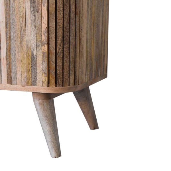Solid Mango Wood Mokka Sideboard - Image 8