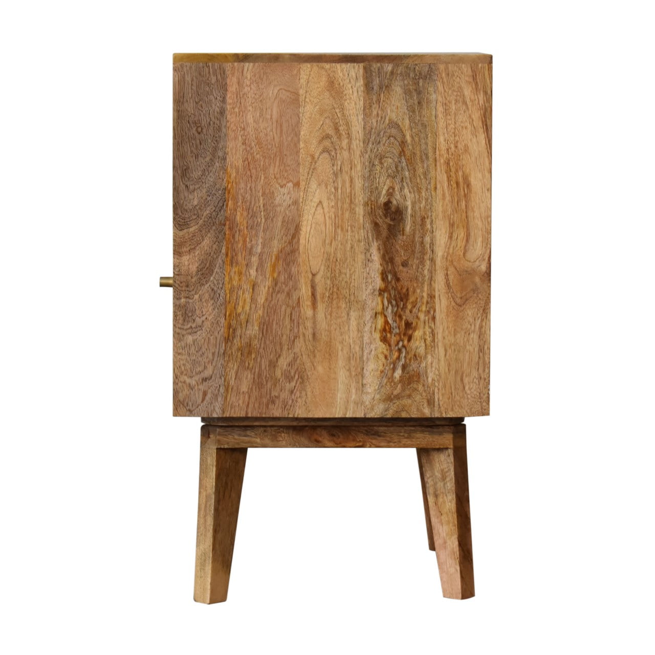 Solid Mango Wood Knit Door Bedside - Image 7