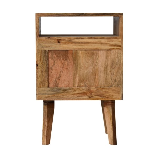 Solid Mango Wood Knit Door Bedside - Image 8