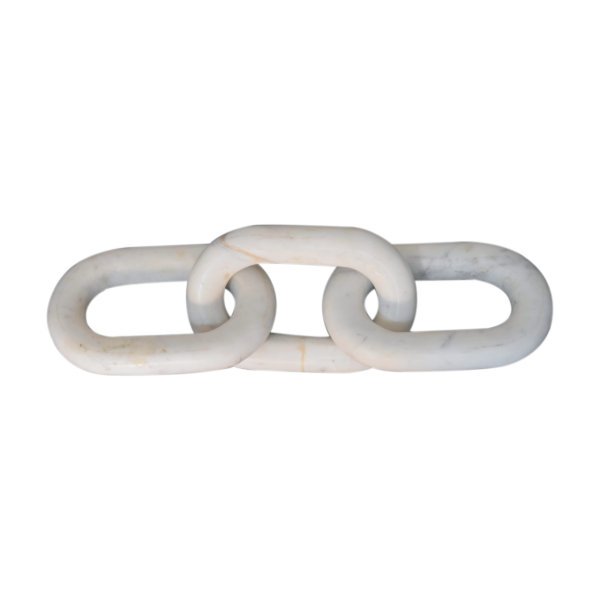 Solid Mango Wood Decorative Marble Chain