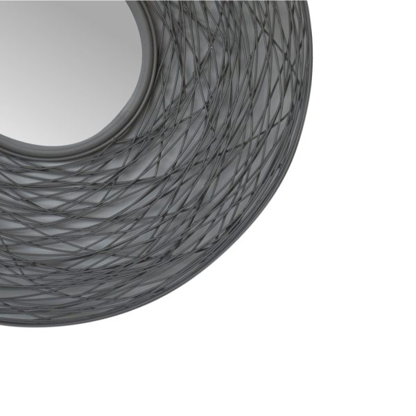 Solid Mango Wood Round Nested Mirror - Image 5