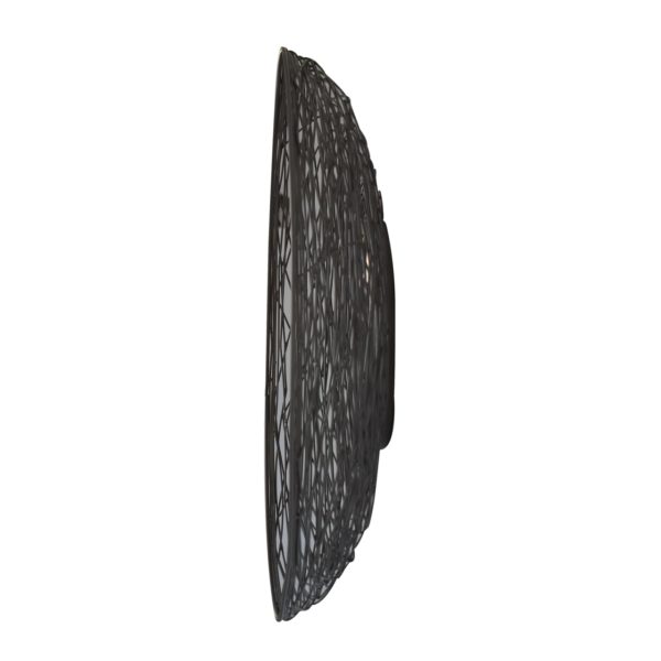 Solid Mango Wood Round Nested Mirror - Image 7