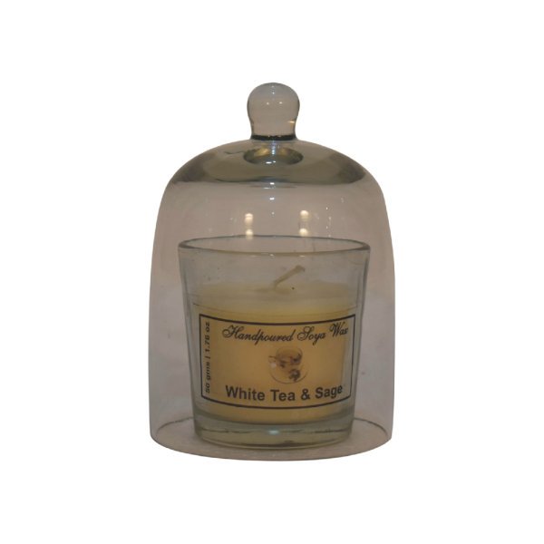 Solid Mango Wood Round Candle Set of 3 (Spring) - Image 3