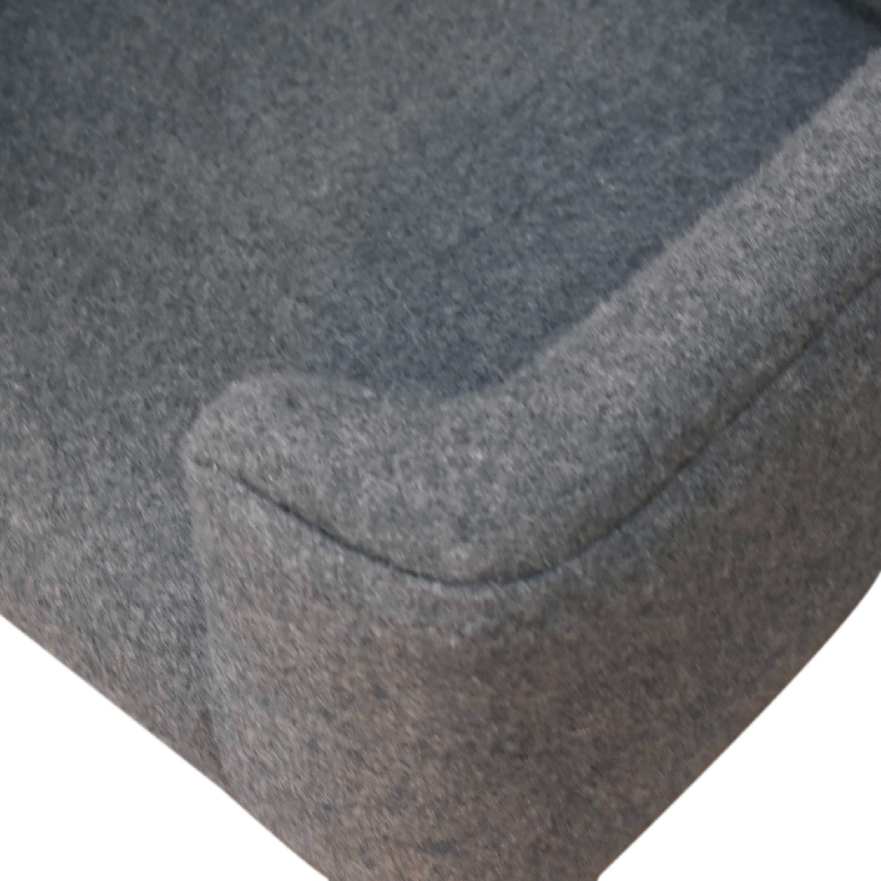 Solid Mango Wood Mini Battleship Tweed Pet Sofa Bed - Image 5