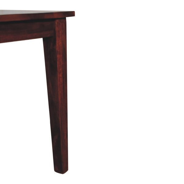 Solid Mango Wood Chestnut Finished 150cm Dining Table - Image 5