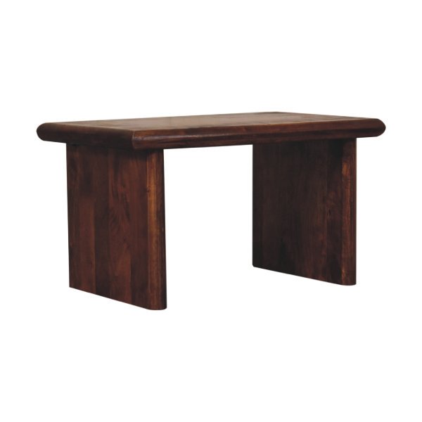 Solid Mango Wood Chestnut Finished Rio Coffee Table - Image 3