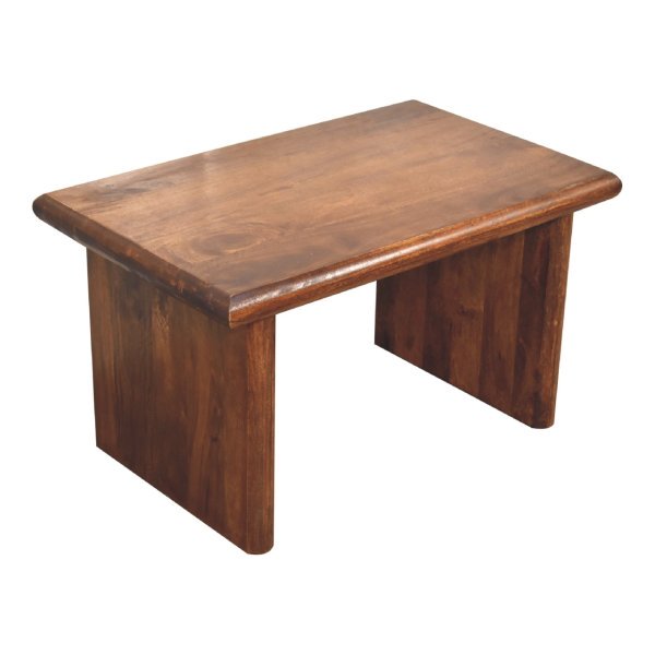 Solid Mango Wood Chestnut Finished Rio Coffee Table - Image 6