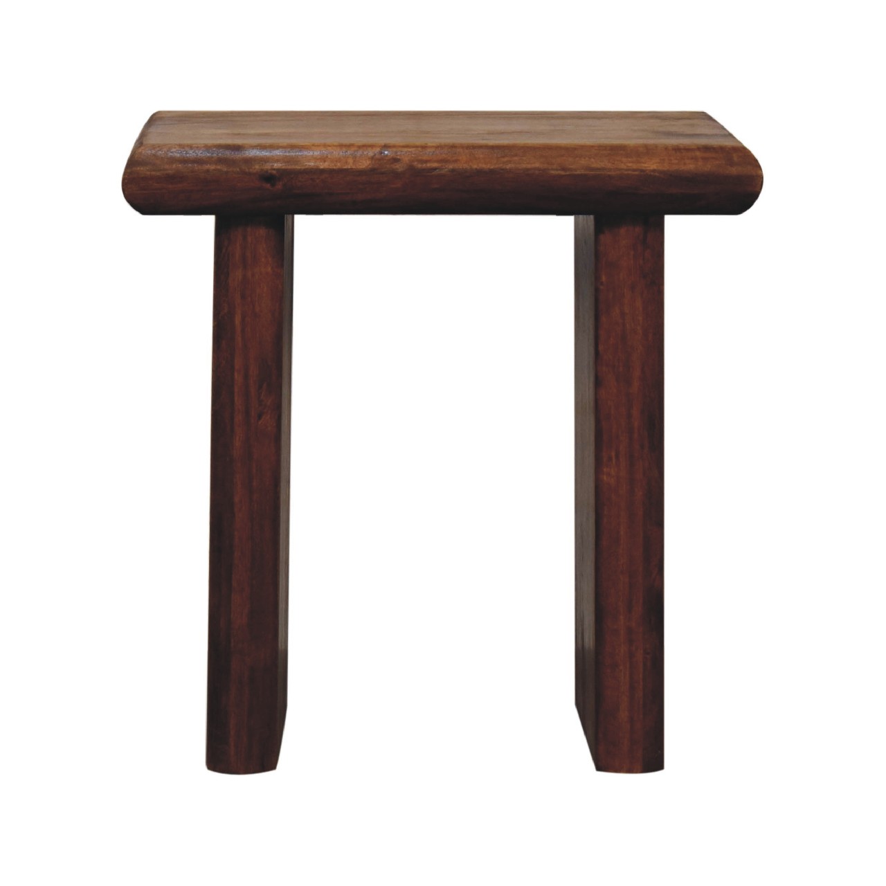 Solid Mango Wood Chestnut Finished Rio Side Table