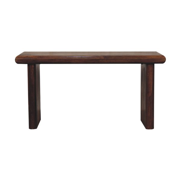 Solid Mango Wood Chestnut Finished Rio Bench