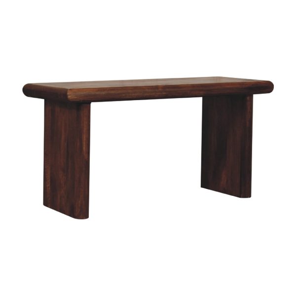 Solid Mango Wood Chestnut Finished Rio Bench - Image 3