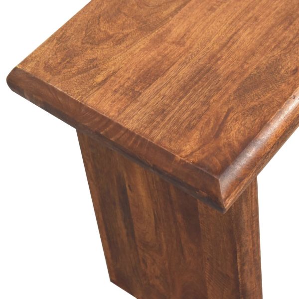Solid Mango Wood Chestnut Finished Rio Bench - Image 7