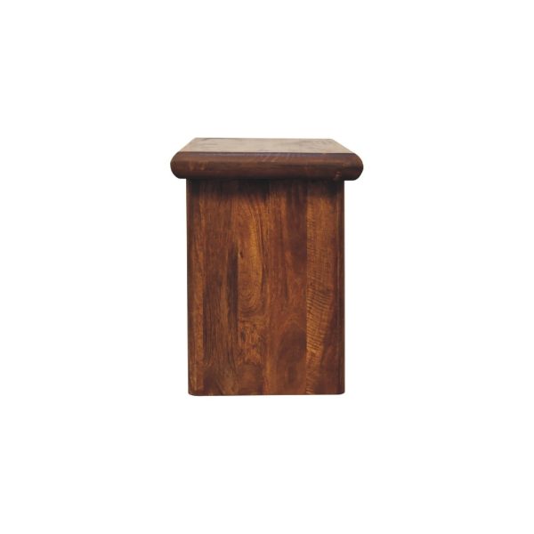 Solid Mango Wood Chestnut Finished Rio Bench - Image 9