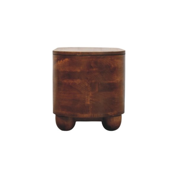 Solid Mango Wood Loren Chestnut Finished Storage Box - Image 8