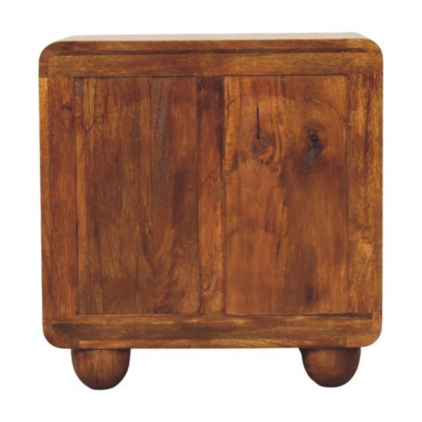 Solid Mango Wood Three Drawer Mini Chest - Image 9
