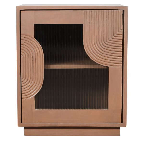 Indus Solid Wood Bedside Table - Image 2