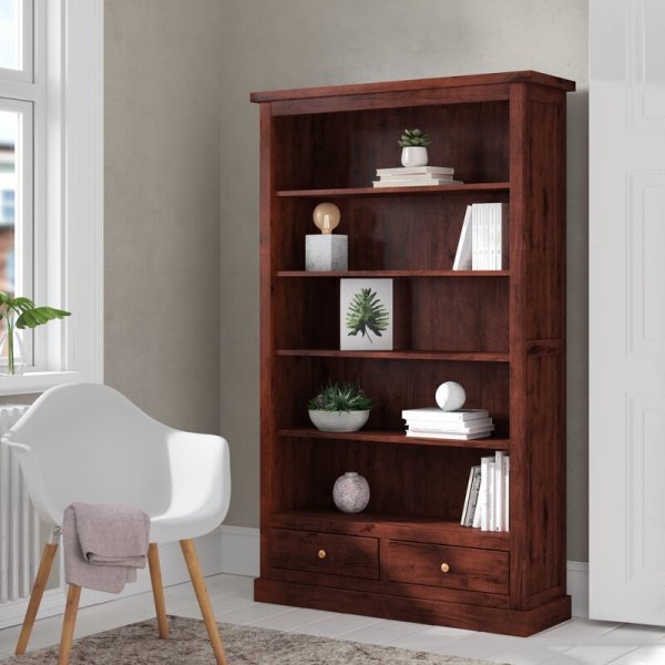 Jaipur Dark Mango Large Bookcase - Image 4