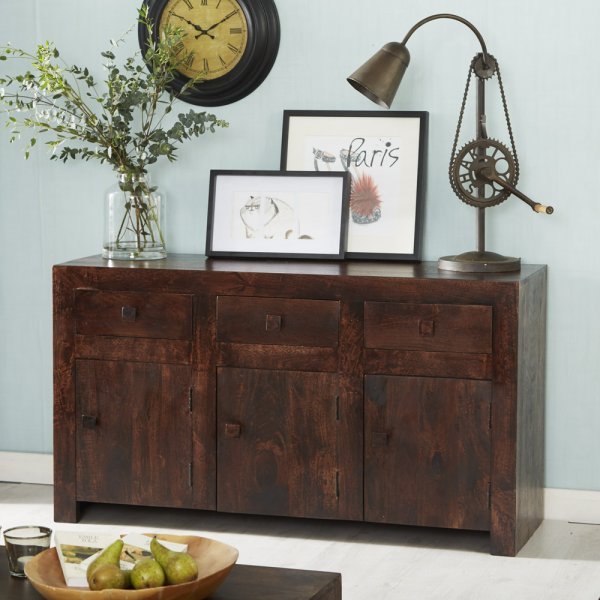 Toko Dark Mango Large Sideboard - Image 6