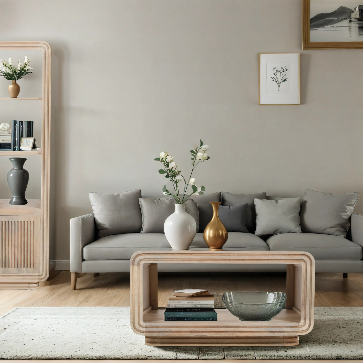 Hudson Carved Mango Wood Coffee Table - Image 6