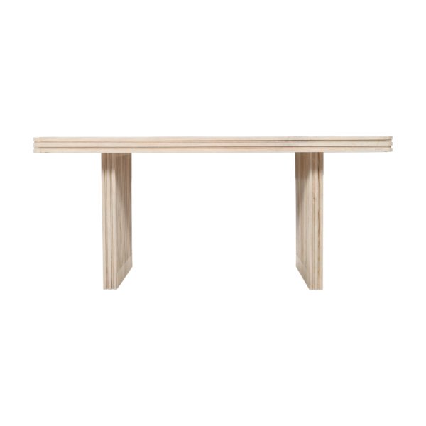 Hudson Carved Mango Wood Dining Table - Image 2