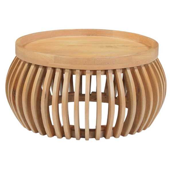 Austin Solid Wood Low Coffee Table - Image 2