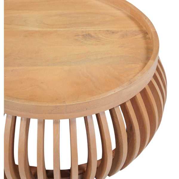 Austin Solid Wood Low Coffee Table - Image 3