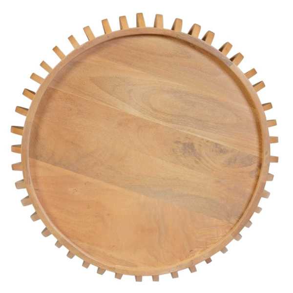 Austin Solid Wood Low Coffee Table - Image 4