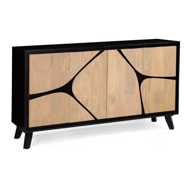 Boho Solid Wood Extra Large Sideboard - Image 2