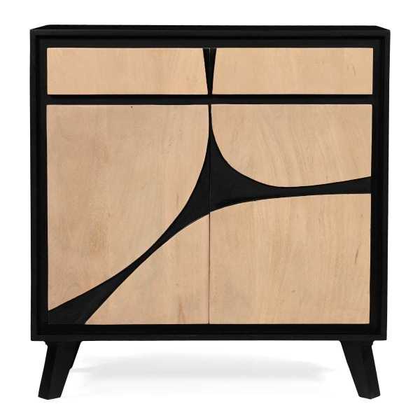 Boho Wood 2 Door Sideboard - Image 9