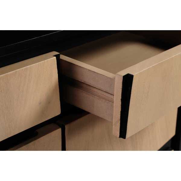 Boho Wood 2 Door Sideboard - Image 4