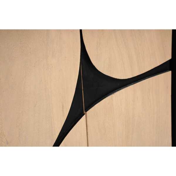 Boho Wood 2 Door Sideboard - Image 3