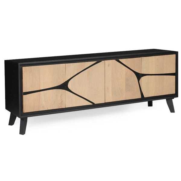 Boho Large Low Board TV Cabinet - Image 3
