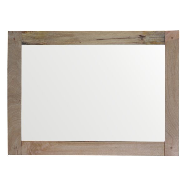 Solid Mango Wood Granary Royale Wooden Mirror