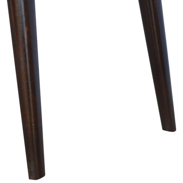 Solid Mango Wood California Walnut Finished 2 Slots Open Writing Desk - Image 6