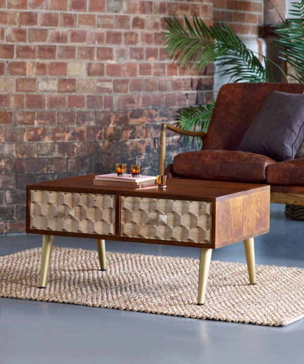 Edison Coffee Table with 2 Drawers - Image 7
