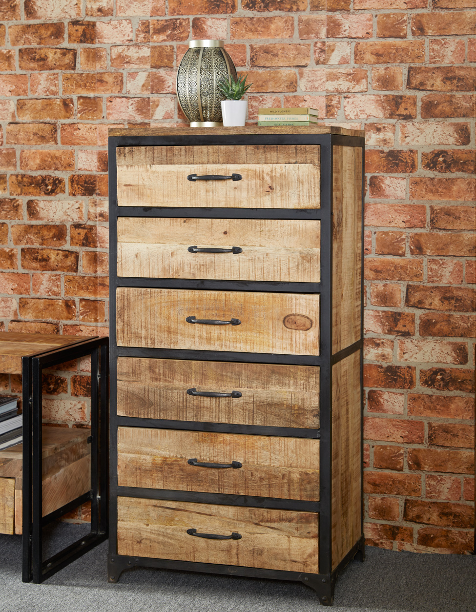 Cosmo Industrial Tall Chest - Image 4