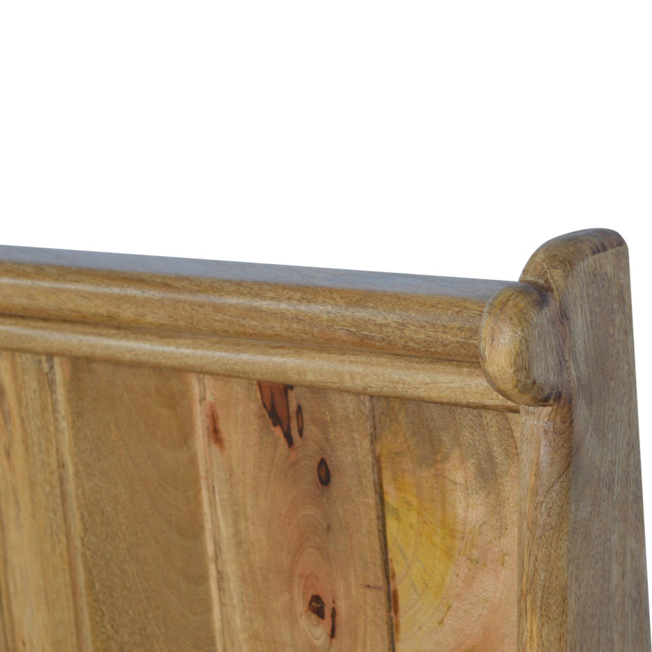 Solid Mango Wood Granary Royale Monk Bench - Image 8