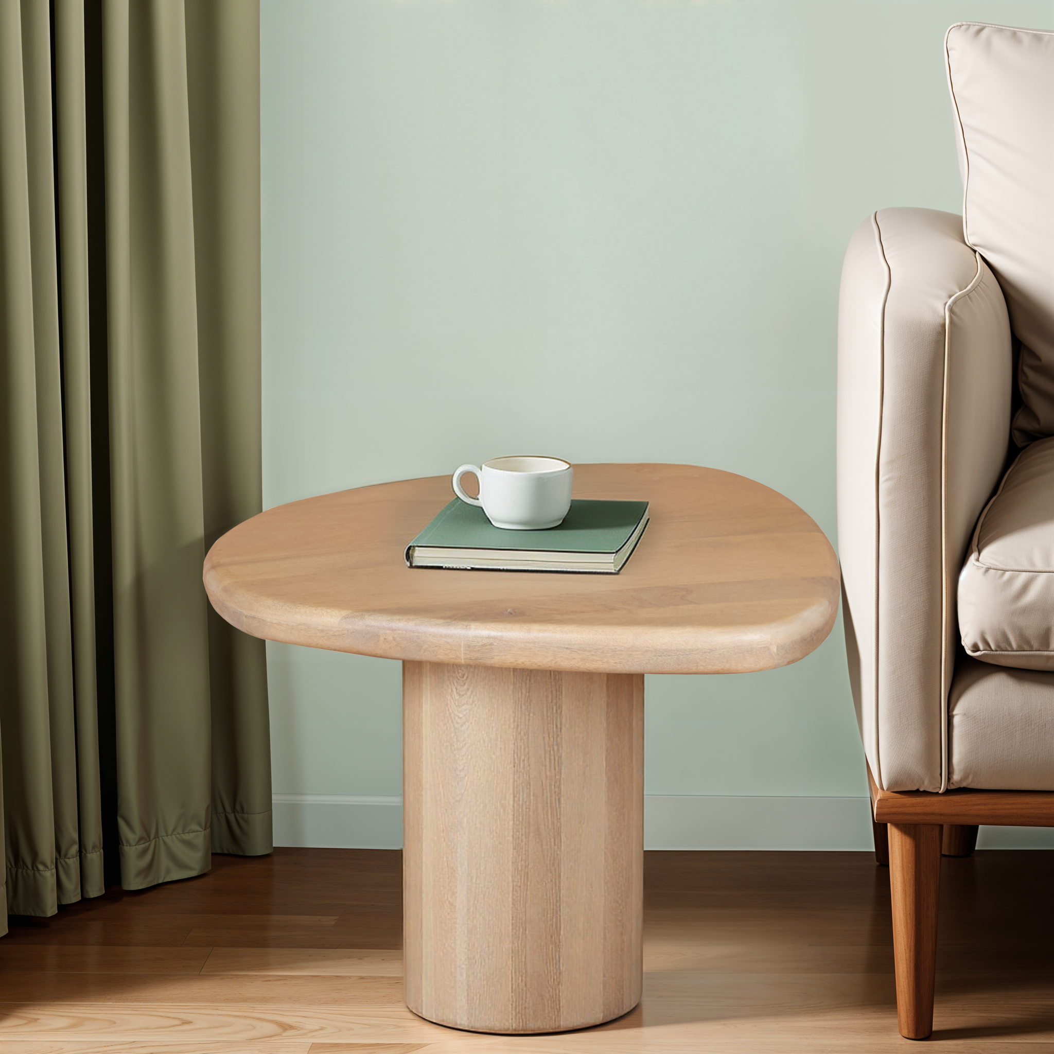 Austin Solid Wood Side Table - Image 5