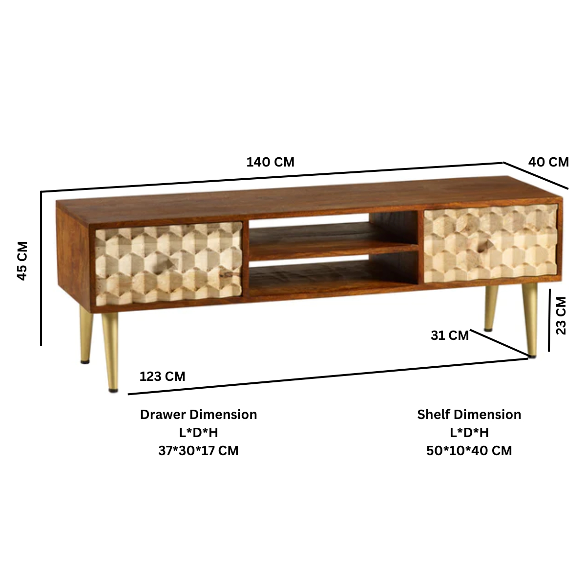 Edison Plasma TV Stand - Image 5