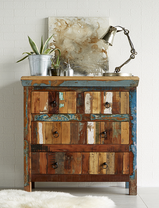 Coastal 4 Drawer Chest - Image 4