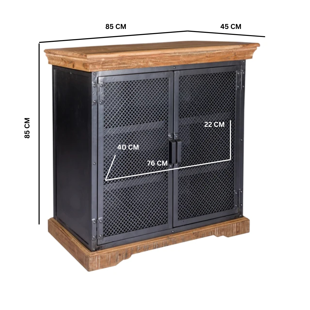 Metropolis Industrial Sideboard - Image 5