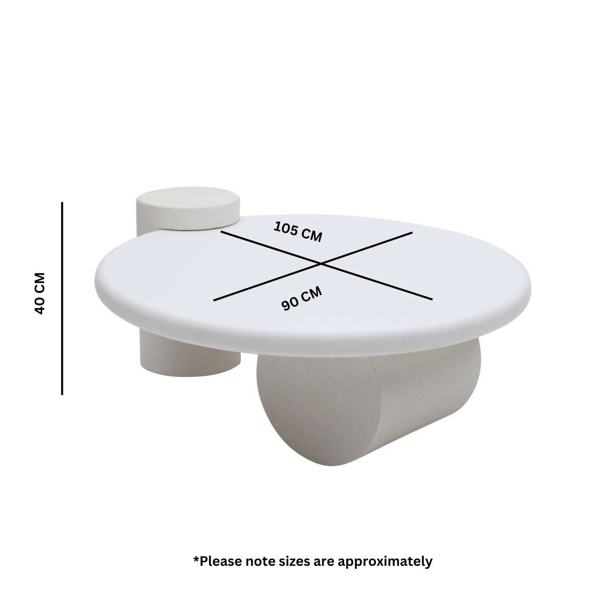 Geo Modern Abstract Coffee Table - Image 5