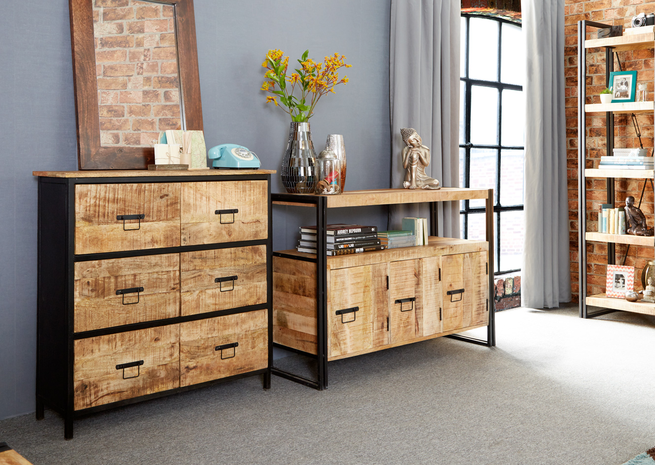 Cosmo Industrial Sideboard - Image 7