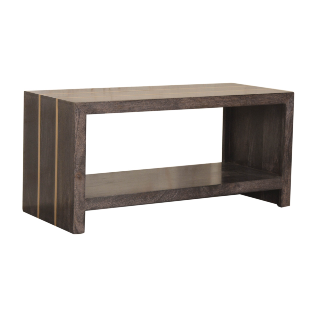 Solid Mango Wood Chestnut Finished Cairo Coffee Table - Image 2