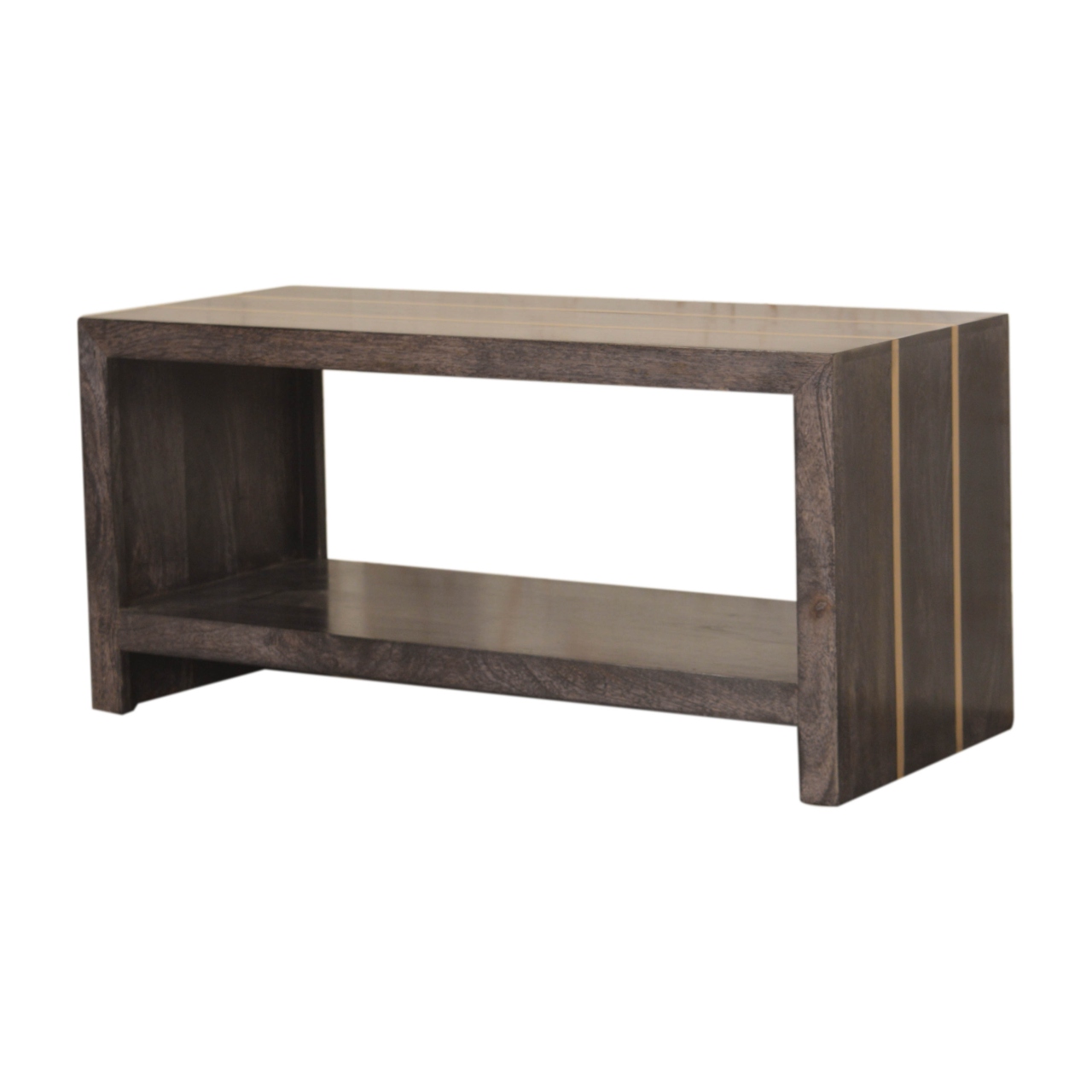 Solid Mango Wood Chestnut Finished Cairo Coffee Table - Image 3