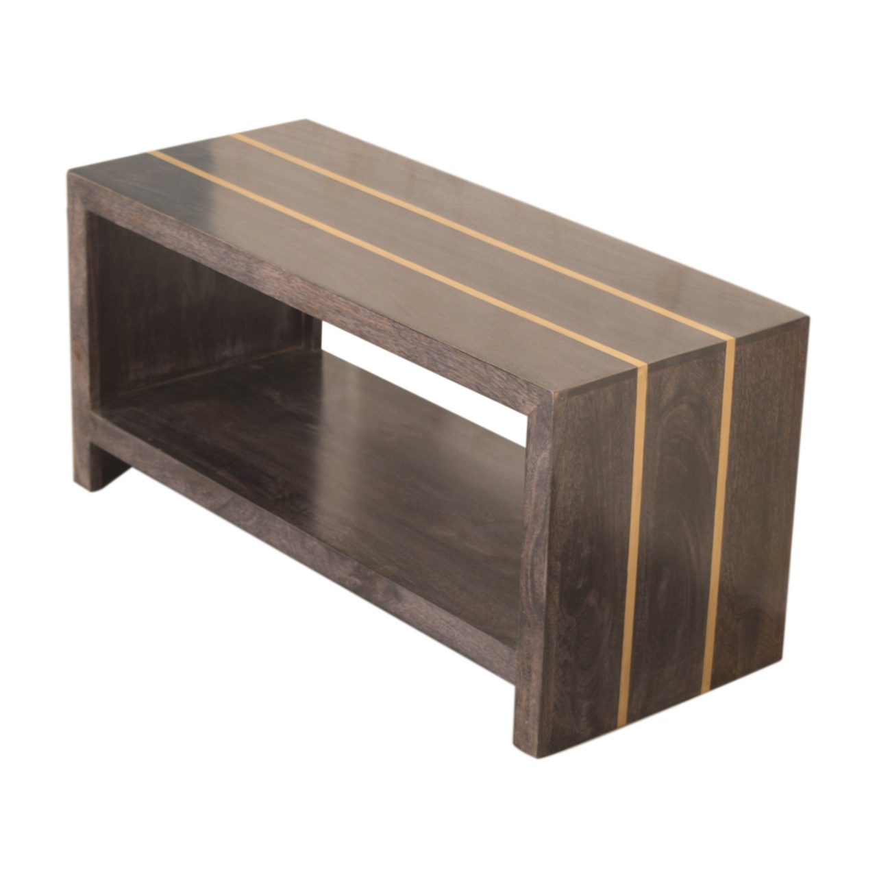 Solid Mango Wood Chestnut Finished Cairo Coffee Table - Image 7