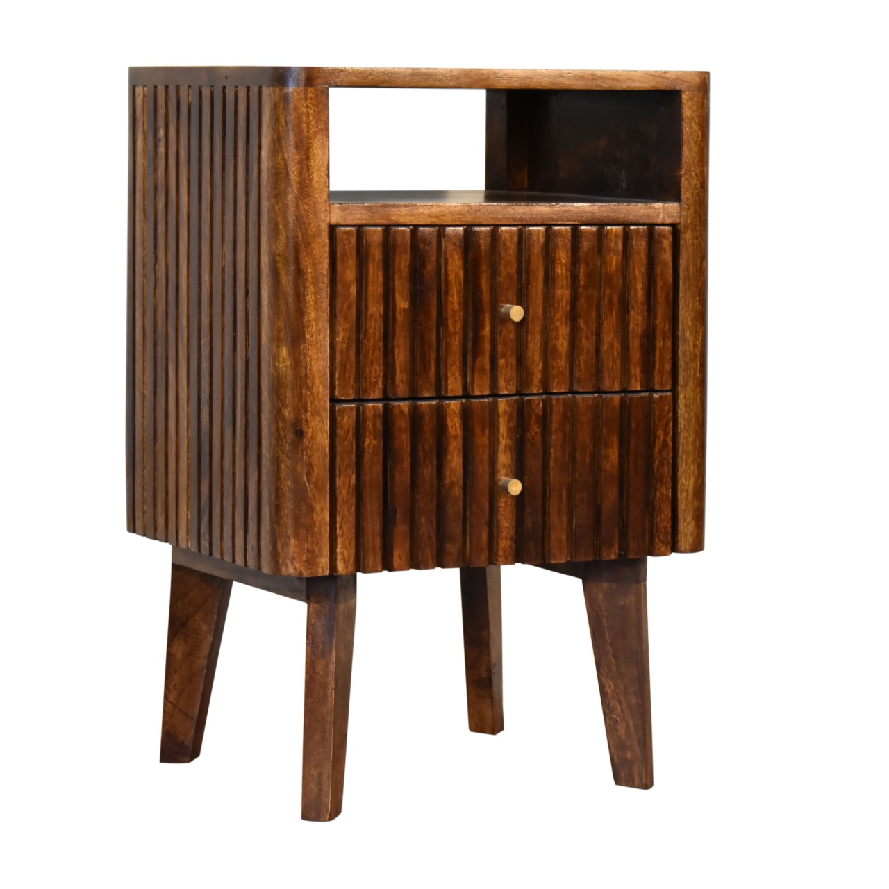 Solid Mango Wood Reeve Bedside - Image 2