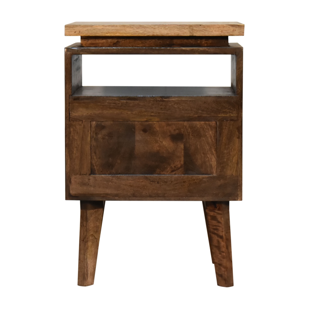 Solid Mango Wood Platform Bedside - Image 10