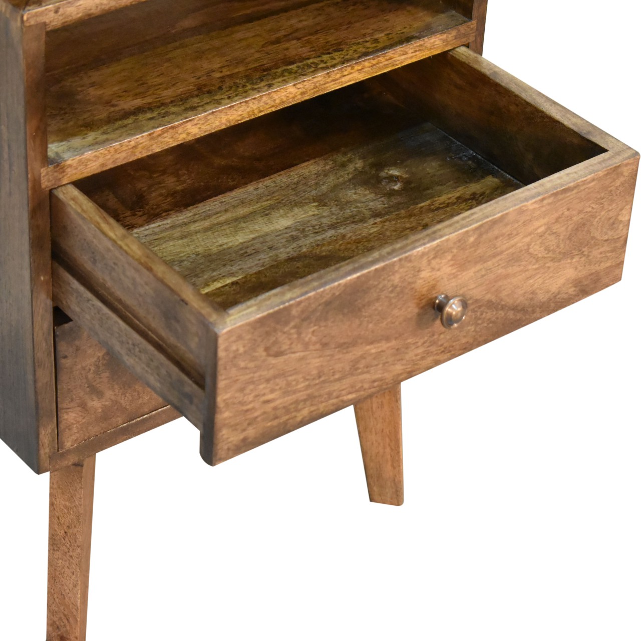 Solid Mango Wood Platform Bedside - Image 6